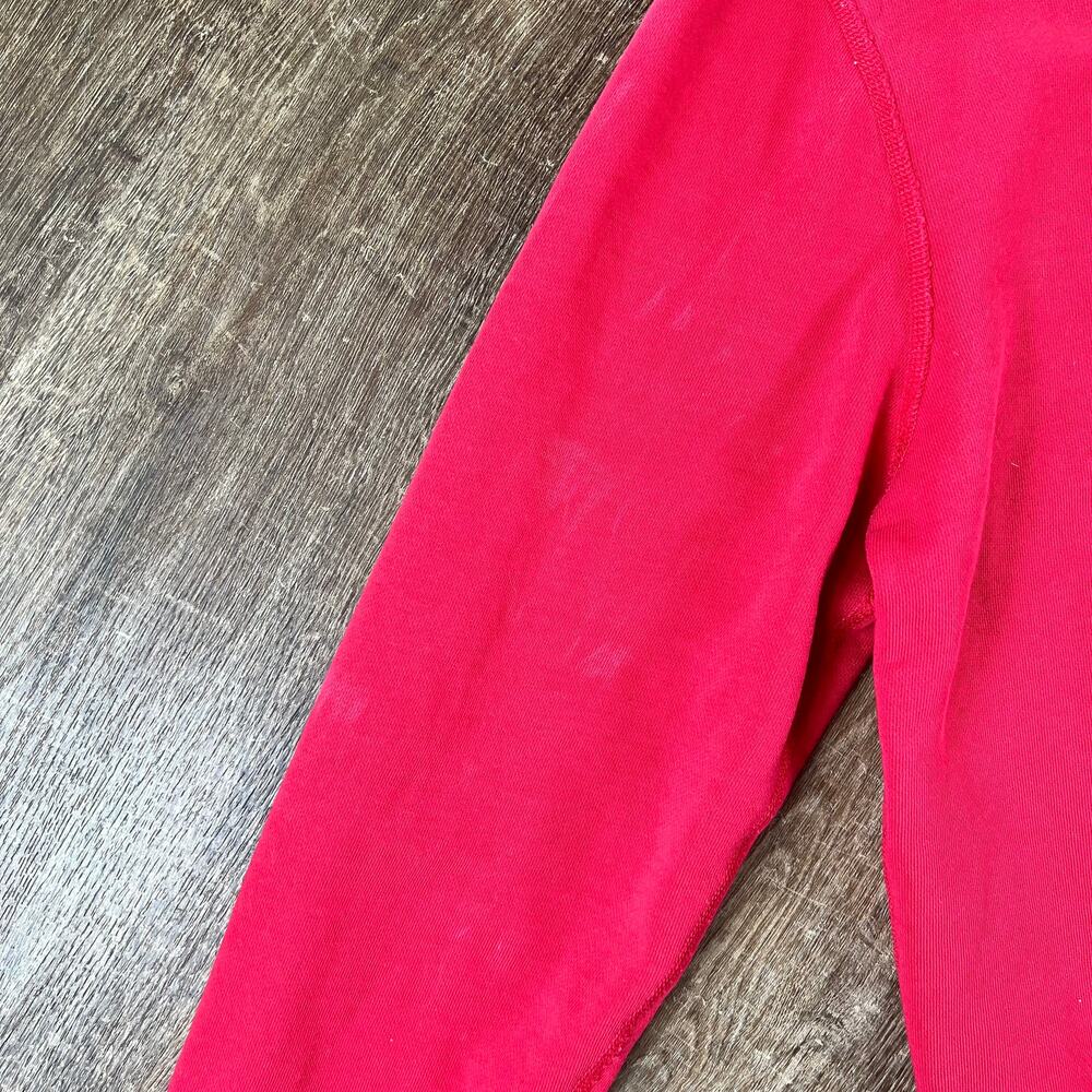 Alex Mill Logo Crew Neck sweatshirt in red - Picture 6 of 8